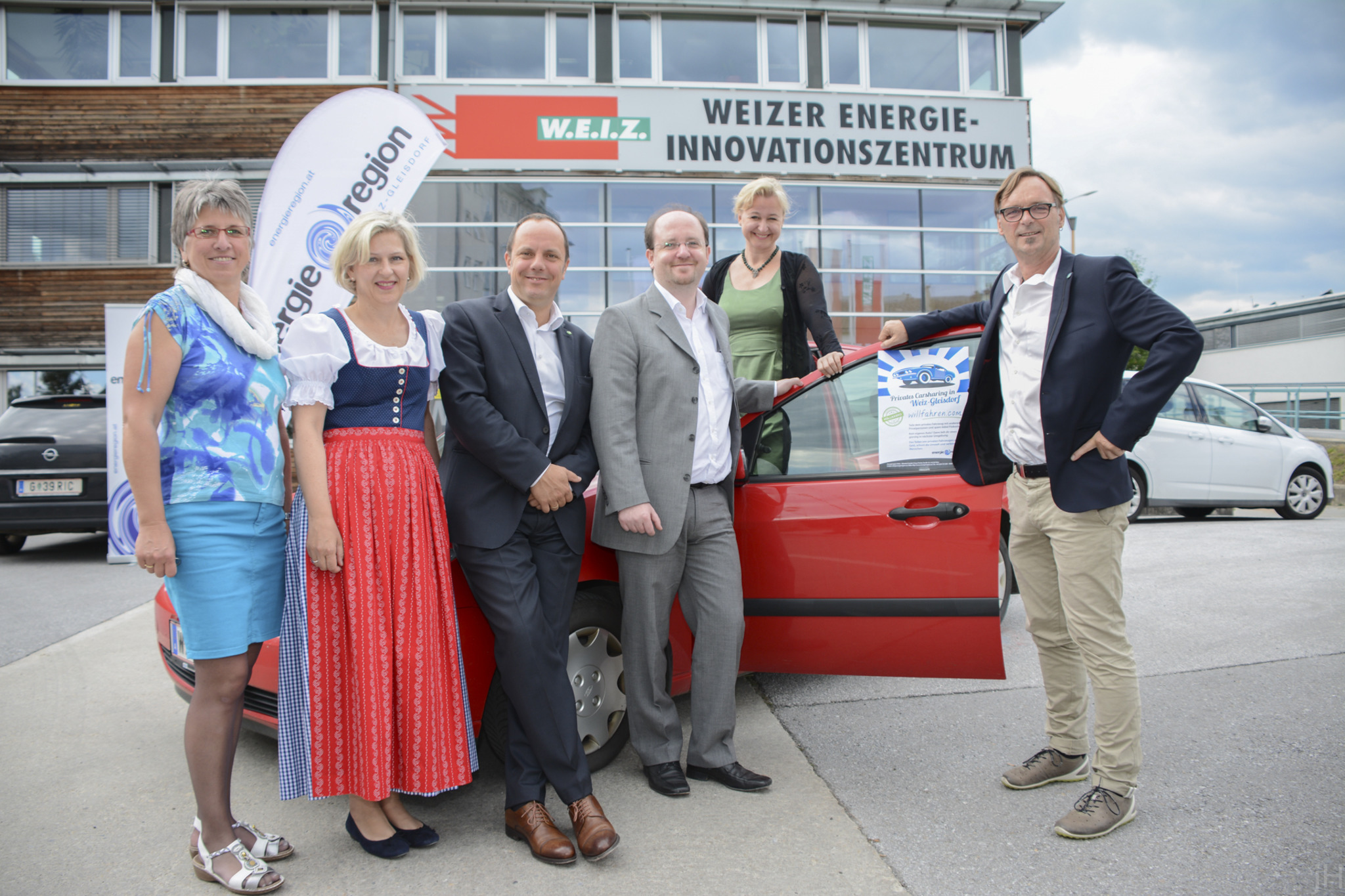 Wer will mein Auto mieten? Energieregion startet "willfahren.com