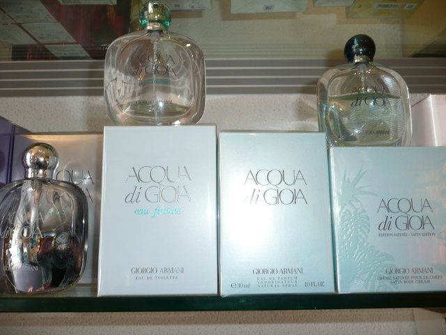 Die neuen Sommerdüfte von Armani, hier Acqua di Gioia.