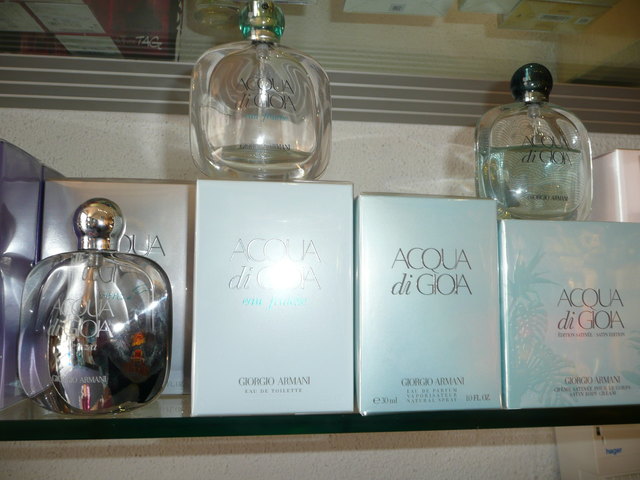 Die neuen Sommerdüfte von Armani, hier Acqua di Gioia.