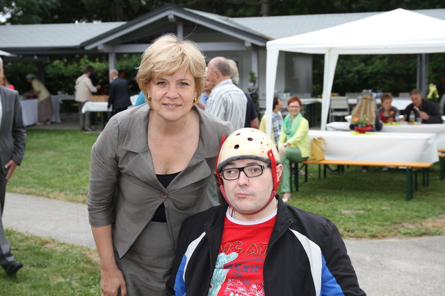 eine nette Begegnung