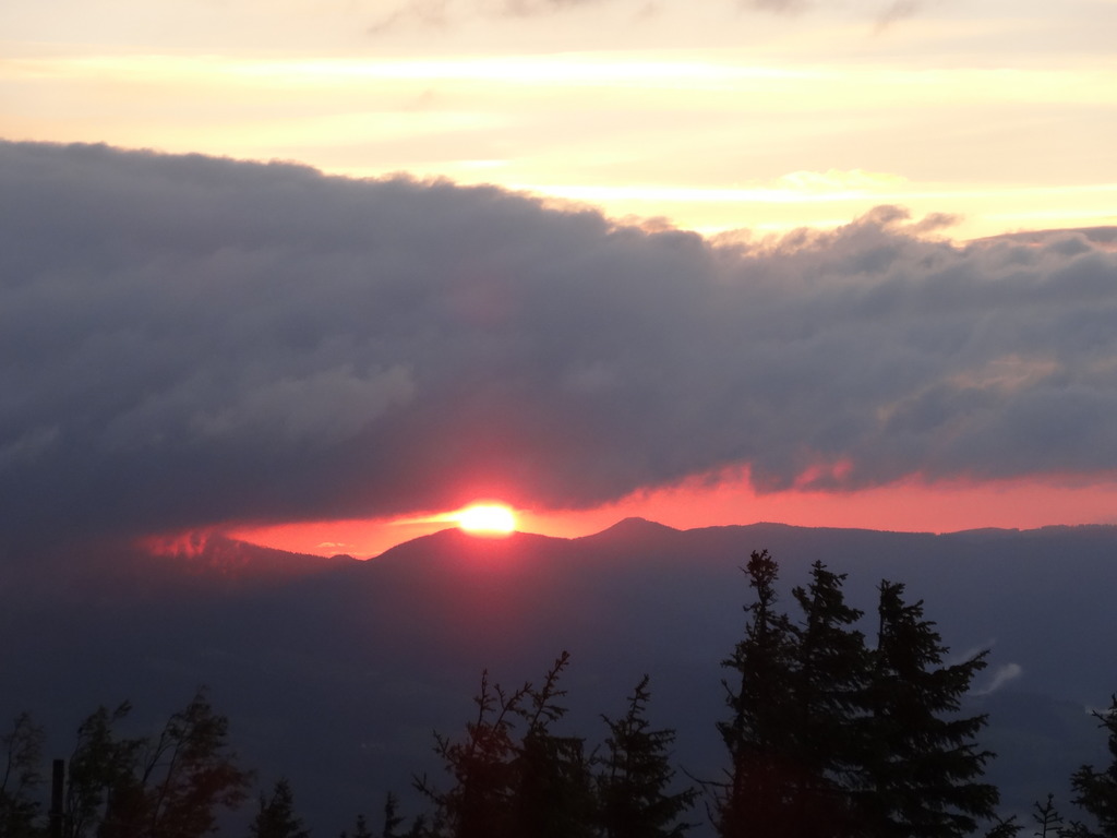 Sonnenaufgang Am Langsten Tag Im Jahr Graz Umgebung