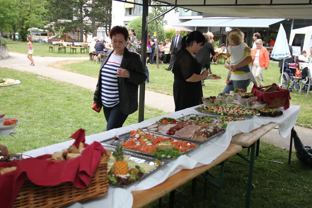 köstliches Buffet war vorbereitet