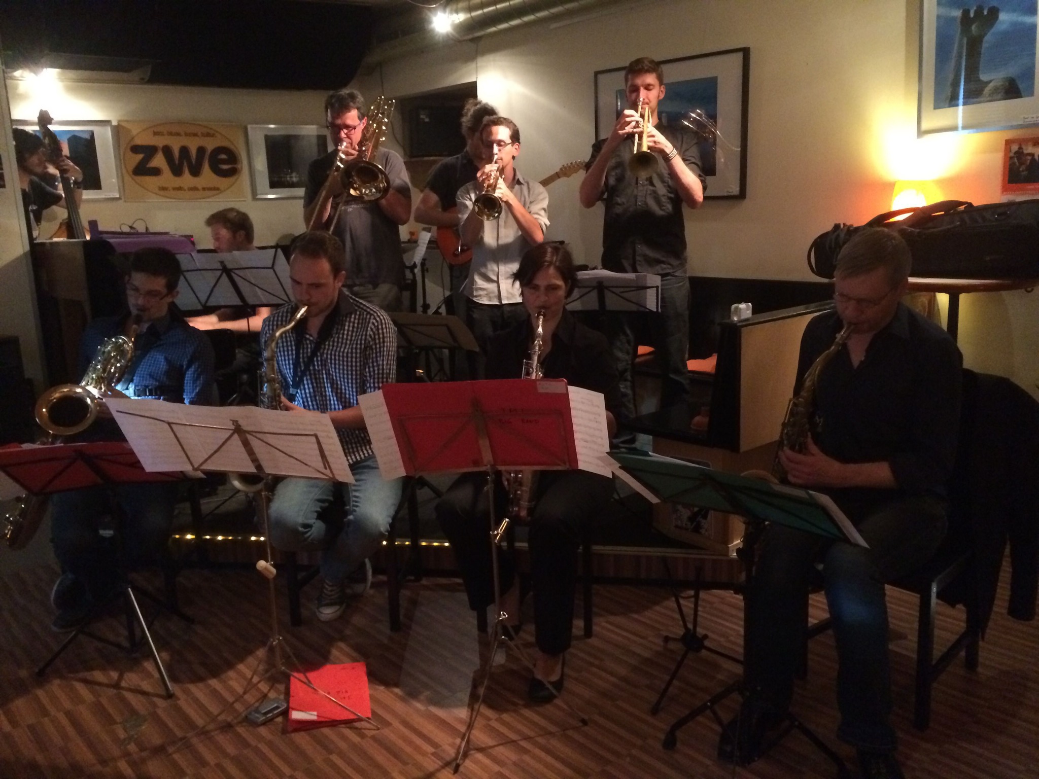 Heute im ZWE Jam Musik Lab Little Big Band Conservatory for Jazz