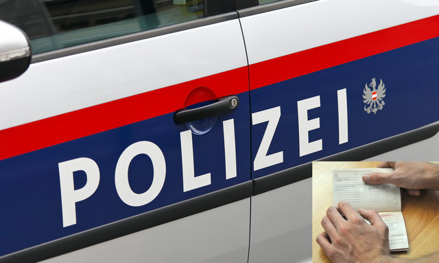 Die Fremdenpolizei kontrolliert Reisepässe, die Behörde überprüft den Aufenthalt einer Person