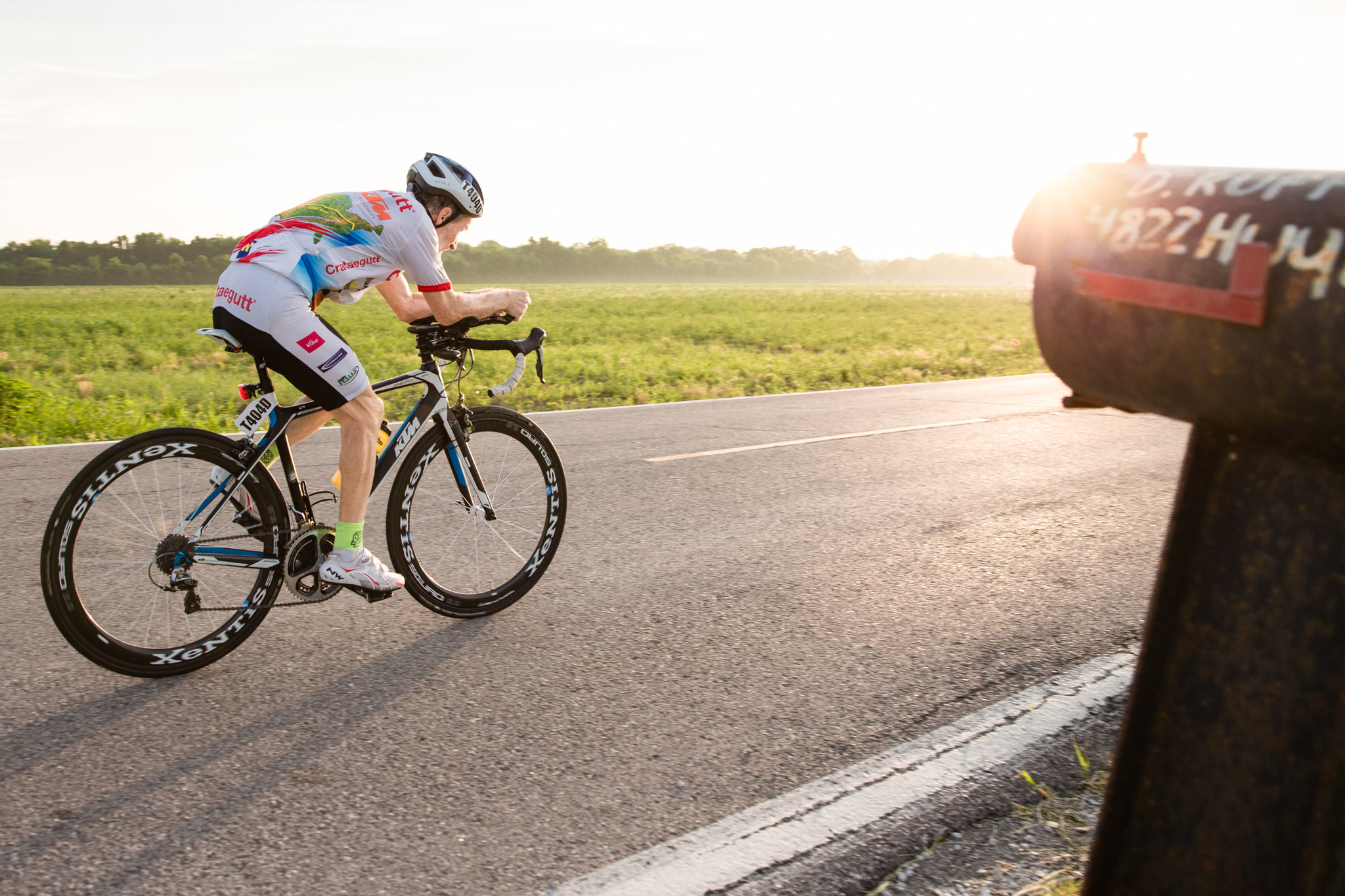 Race Across America Noch 600 Kilometer Tulln