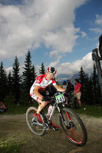 Johannes Körrer auf dem Weg zum 8. Rang in der Klasse SK2