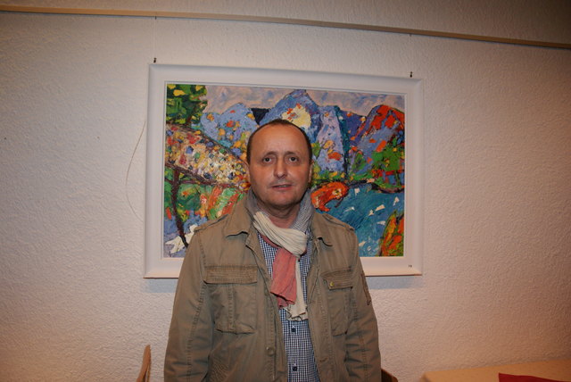 Siggi Schmid zeigt im Silvrettacenter Ischgl 33 Werke aus seiner Kunstsammlung.