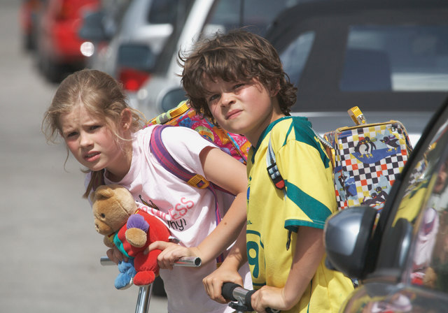 Für die Großrußbacher Kids soll der Schulweg bald ganz sicher sein.