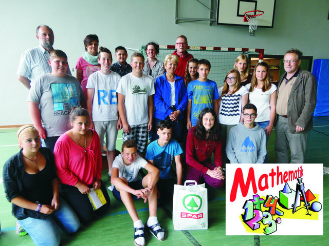 Ds sind die jungen Mathematiker.