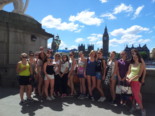 Sprachbildung und Sightseeing: Die SchülerInnen aus dem Wipptal besuchten London