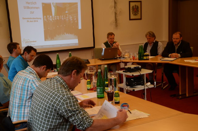 Der Gemeinderat von Gröbming tagte am vergangenen Donnerstag in beschlussfähiger Stärke.