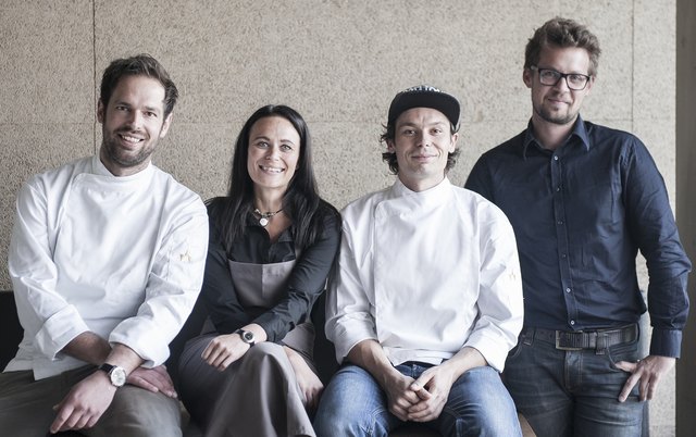 Das Team: Bernhard Preslmayer, Philipp Stummer, Sigrid Wakolbinger und Michael Steininger (v. l.).