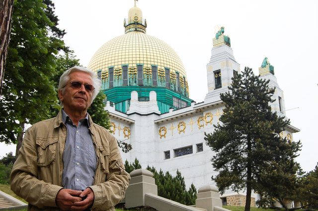 Initiator Gerhard Hadinger kämpft mit einer neuen Petition gegen die Verbauung des Otto-Wagner-Areals.
