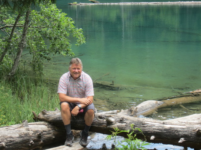 Eine Pause am Bodensee, direkt an der Naßfeldstaße, lohnt sich immer.