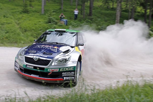 Überlegene Sieger: Baumschlager/Zeltner (Skoda Fabia S2000)