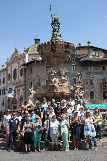 Gruppenfoto am Domplatz