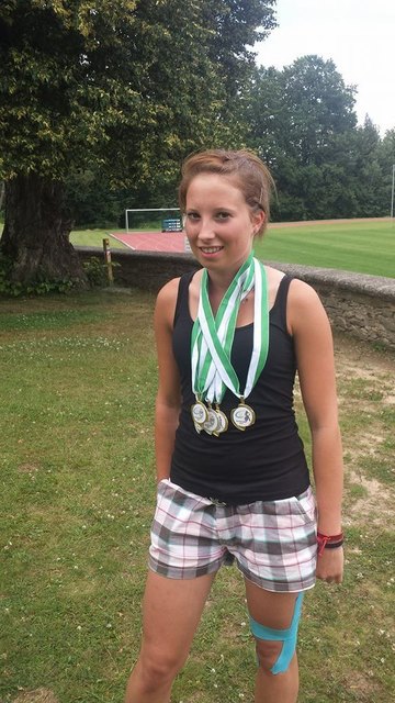 Kathrin Fladenhofer aus Langenwang ist auch 2014 unter 700 Teilnehmenden die erfolgreichste Sportlerin. | Foto: LJ MZ