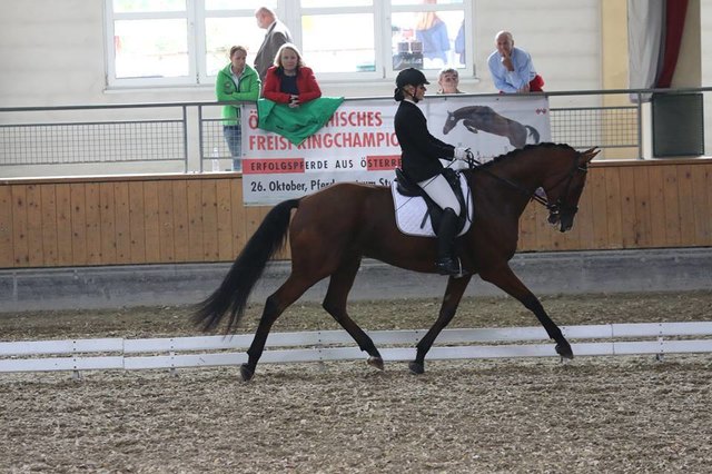 Natalie Labmayr mit Peppermint EM