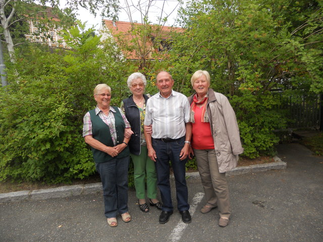 Maria Reinbacher, die Lebensgefährtin und Friedrich Leski, Annemarie Primus | Foto: Adam-Stolz