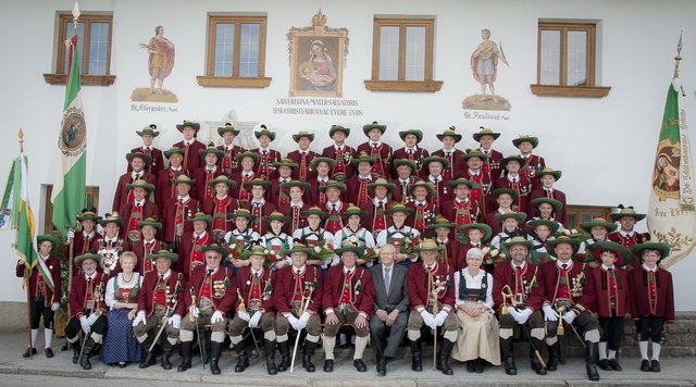 Gastgeber des 61. Bataillons-Schützenfestes: Die Sonnenburger Schützenkompanie Sistrans | Foto: Veranstalter