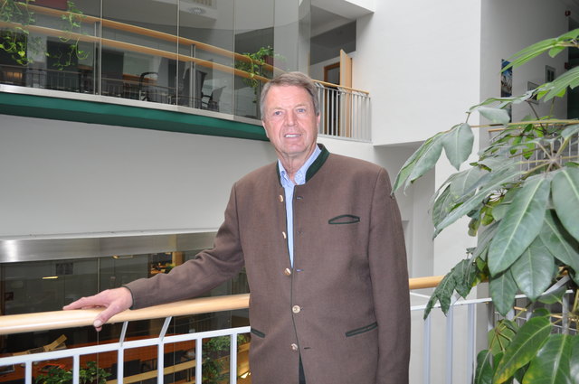 Mit 70 Jahren bekleidet der St. Pauler Walfried Wutscher nach wie vor öffentliche Funktionen