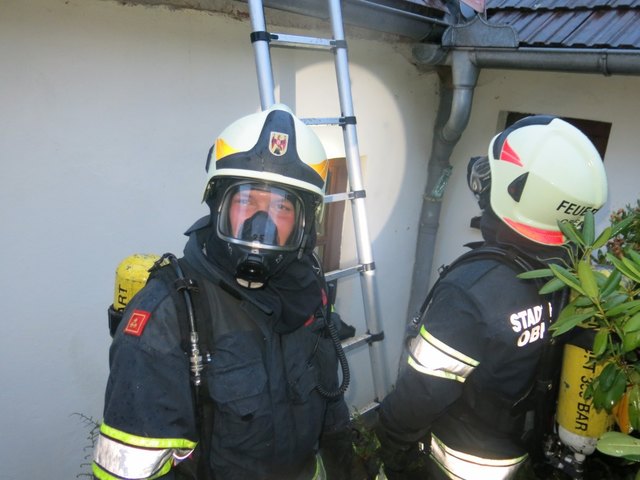 Die Feuerwehren aus Oberwart und Drumling waren im Einsatz | Foto: STF Oberwart