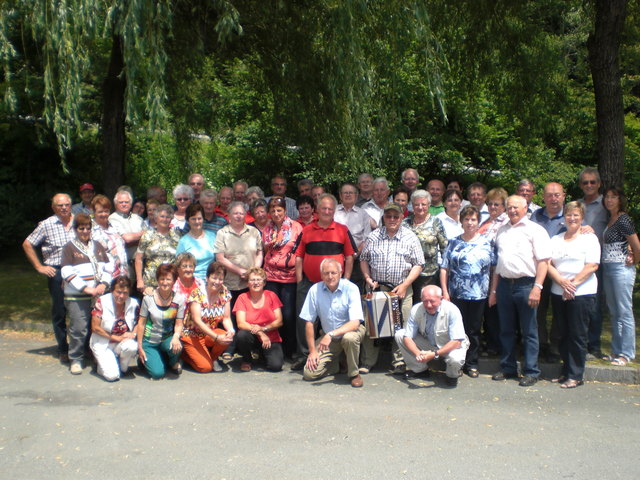 Die Mitglieder der ehemaligen Volkstanzgruppe machten einen Ausflug nach Kärnten