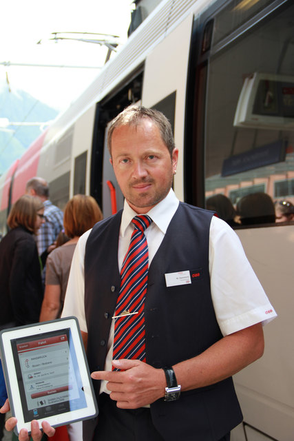 Mit der neuen Ticket-App ganz einfach die Bahntickets nach allen Südtiroler Bahnhöfen buchen – so wird Bahnfahren auch grenzüberschreitend noch einfacher | Foto: ÖBB