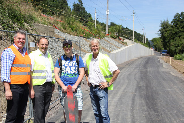 Der Radweg in Saag ist wieder befahrbar | Foto: ÖBB
