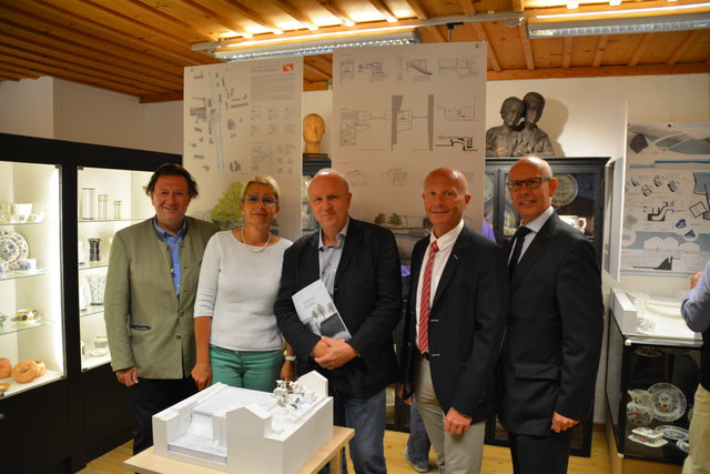 Im Scheibbser Keramikmuseum wurden die Projekte zum Kraftwerksumbau präsentiert.