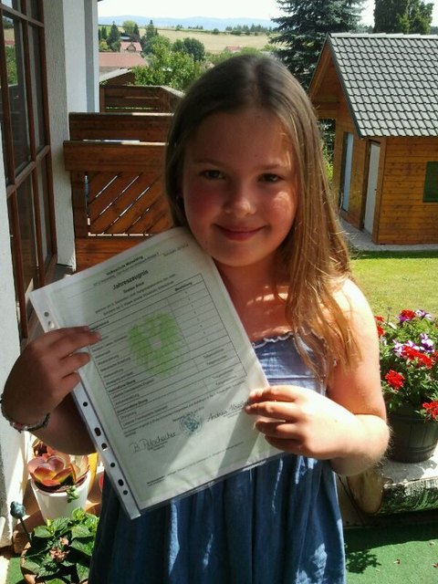 Anna Gratzer, 2. Klasse, VS Meiselding