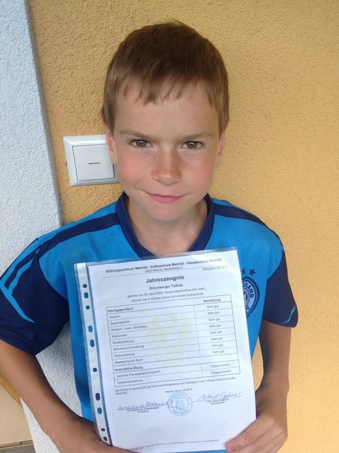 Tobias Droneberger Bildungszentrum Metnitz 2.Klasse Volksschule