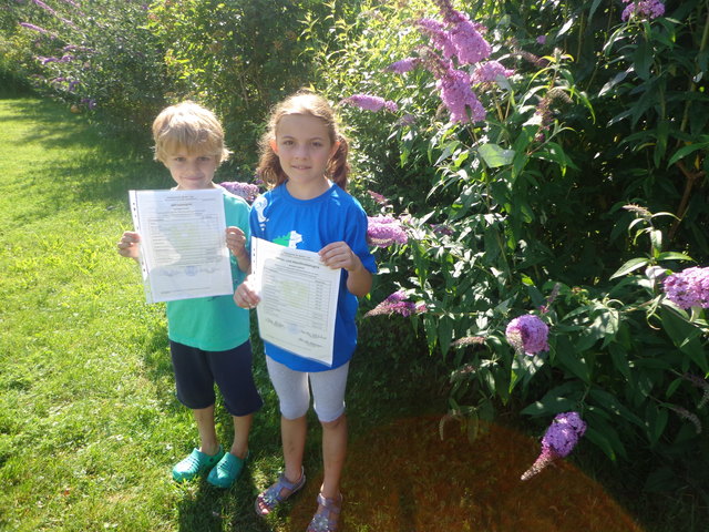 Florian und Isabella Schober, 1. und 4. Klasse VS St. Stefan im Lavanttal