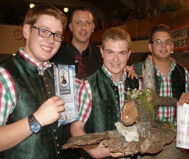 Die Schlagerdiamant-Sieger 2013 - die Obergreither aus dem Bezirk Weiz