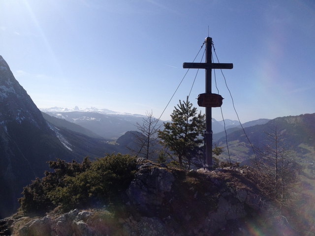 Das große Gindlhorn liegt auf 1.259 Meter und wird oftmals als "großer Schatten des Grimming" bezeichnet.