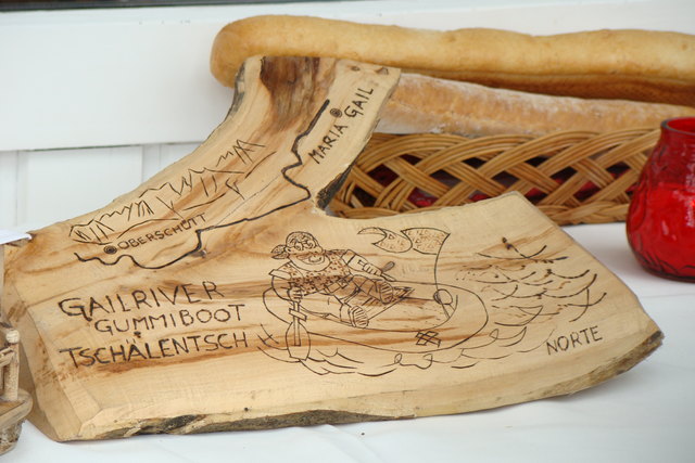 Wanderpokal der Gailriver-Gummiboot-Tschälentsch