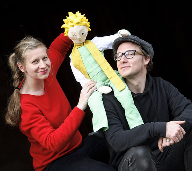 Sarah Kühl, Markus Achatz und der kleine Prinz | Foto: Stefan Schweiger