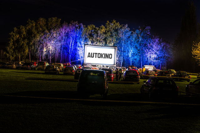 Der Parkplatz am Stifterplatz verwandelt sich wieder in ein Freiluft-Kino. | Foto: Gerald Aistleitner