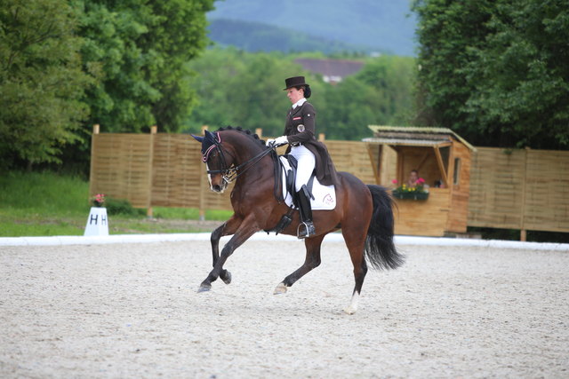 Astrid Neumayer, die bei der Sichtung den Hauptbewerb, den Grand Prix Special, gewinnen konnte. | Foto: Brunnmayr