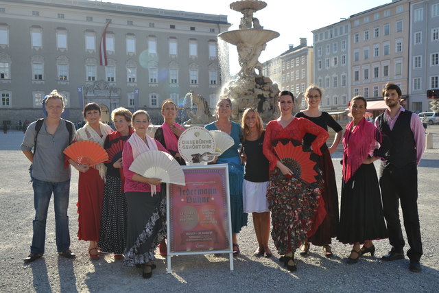 Einen besonders tollen Auftritt legte eine Flamenco Tanzgruppe aus Salzburg hin.