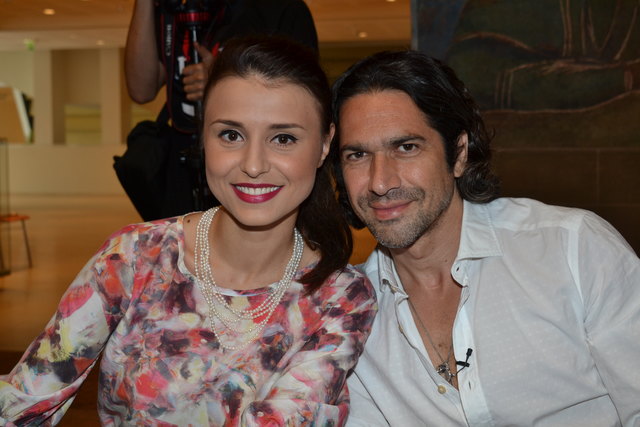 Valentina Nafornita und Ildebrandero Darcangelo.