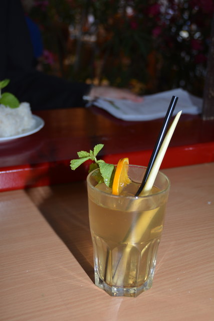 Thailändischer Zitronengrasdrink.
