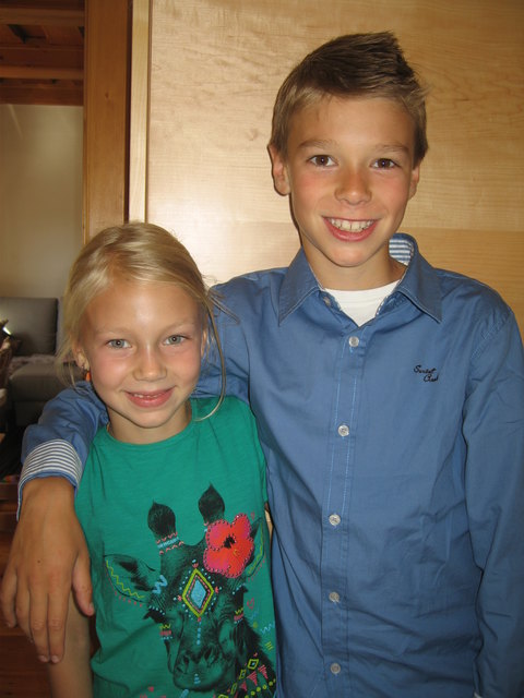 Ania und Thomas Tschurnig, VS Deutsch-Griffen, 1. und 4. KLasse
