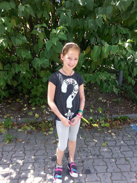 Leonie Hohenwarter, 3. Klasse VS Gundersheim