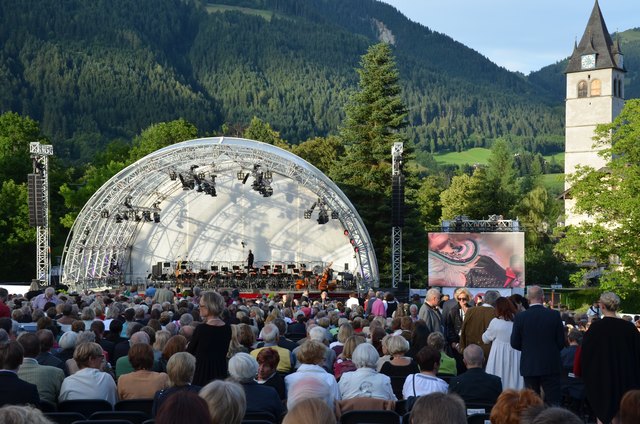 Openairkonzert in Kitzbühel