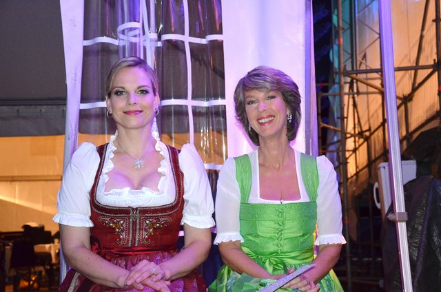 Elina Garanča mit Barbara Rett