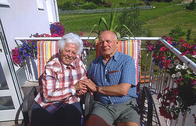 Maria Muster und Toni Kumpfhuber bewohnen das Bezirkspensionistenheim in Kindberg. | Foto: Privat