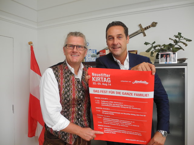 Als langjähriger Freund des Neustifter Kirtages darf man keinen Tag versäumen