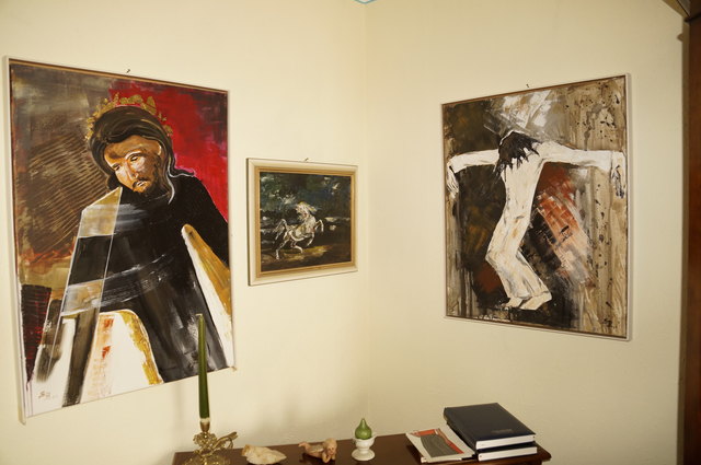 Moderne sakrale Darstellungen von Sigrid Birgmann.
