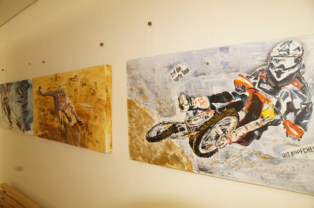 Ausstellung "Die Kraft der Bewegung" im Seekirchner Stadtamt - zu sehen noch bis Ende August.